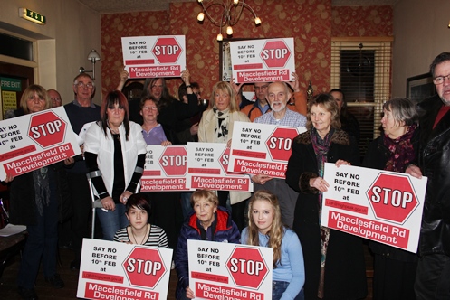 STOP the building: residents of new association get their message across
