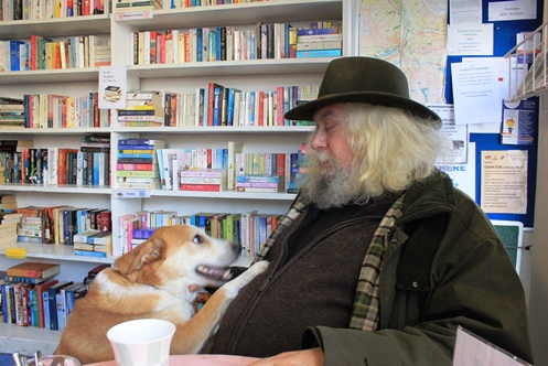 One man and his dog: Ralph Smethust and Sox, his part collie pet